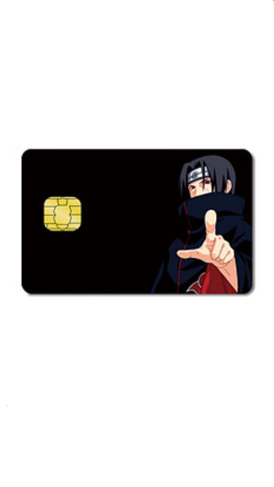 Itachi Naruto Credit Card Sticker