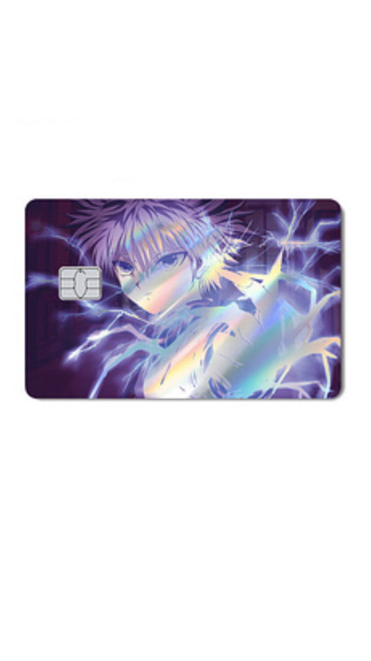 Kilua Hunter X Hunter Anime Holographic Credit Card Sticker