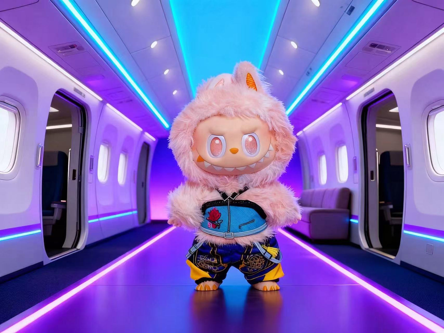 Korean Demon Hunters Girl Band 17cm Doll Anime Costume Cosplay Clothes