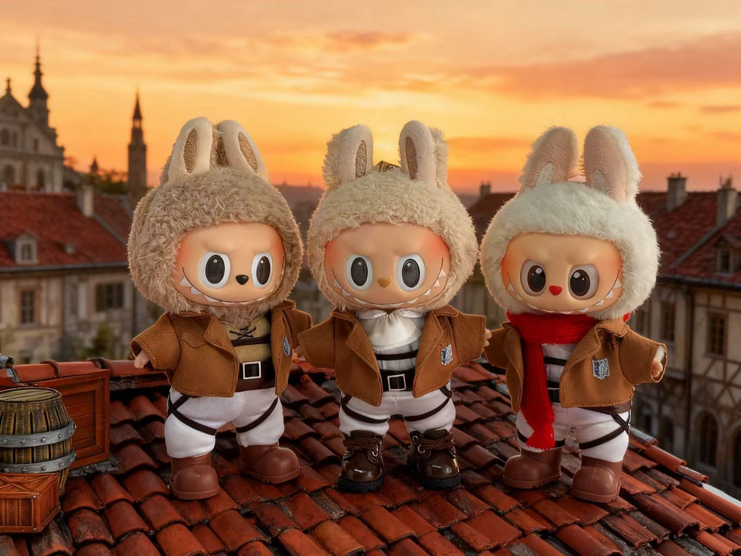 "Attack of the Giants" 17cm Doll Clothes