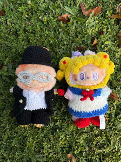 Magical Moon Princess Crochet 17cm Anime Costume Cosplay Clothes