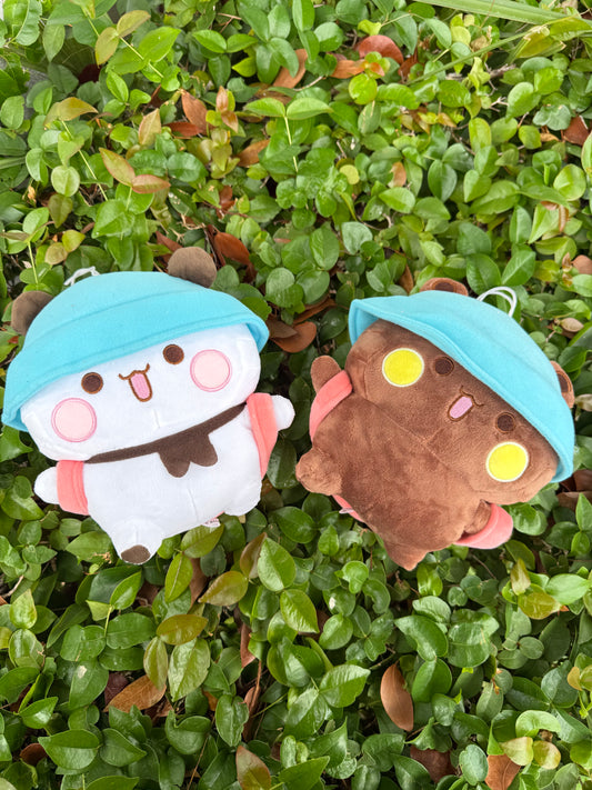 Bubu Dudu Yier Wearing Hats and Book Bag Plushie