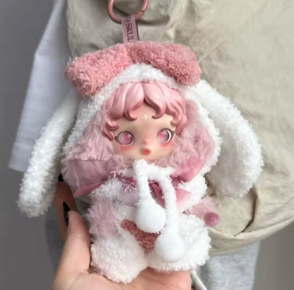 Bunny Rabbit Kawaii Cute Doll Anime Costume Cosplay Clothes 17cm