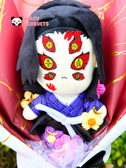 Eyes and Moons Crochet Flower Anime Plush Bouquet
