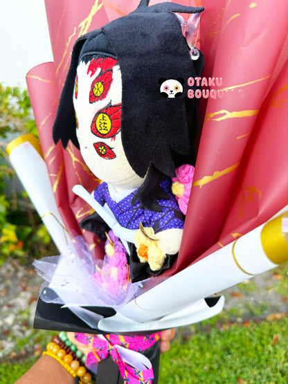 Eyes and Moons Crochet Flower Anime Plush Bouquet