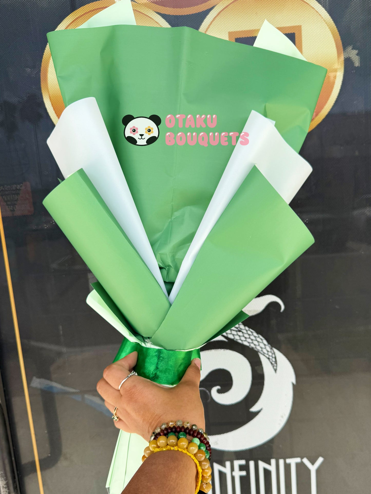 Luigi Custom Nintendo Green Bouquet for Hannah