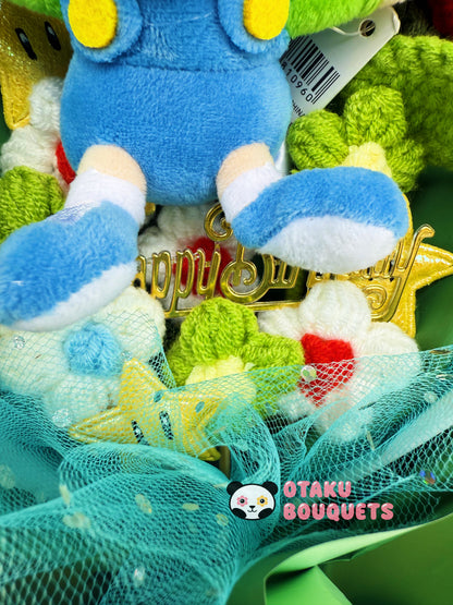 Luigi Custom Nintendo Green Bouquet for Hannah