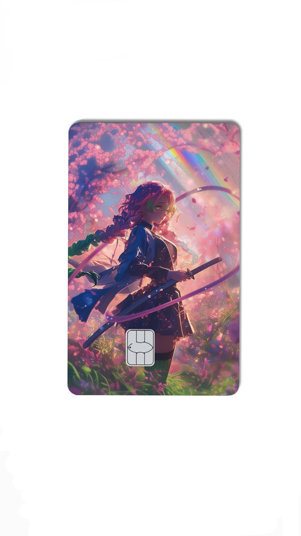 “Mitsury” Demon “Slayerz” holographic Anime Credit Card Sticker