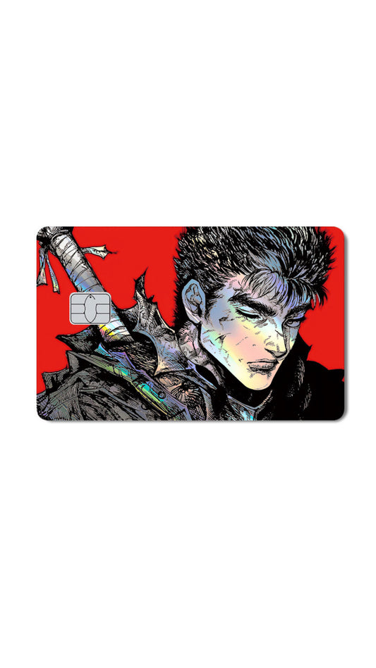 Gutz Bersrk Holographic Anime Credit Card Sticker