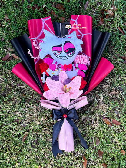AngelDust Hasbin Hotel Plushie Bouquet