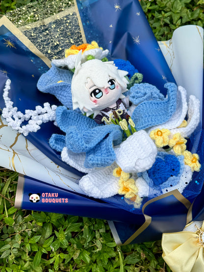 Honkai Star Rail Phainon Plushie Crochet Bouquet