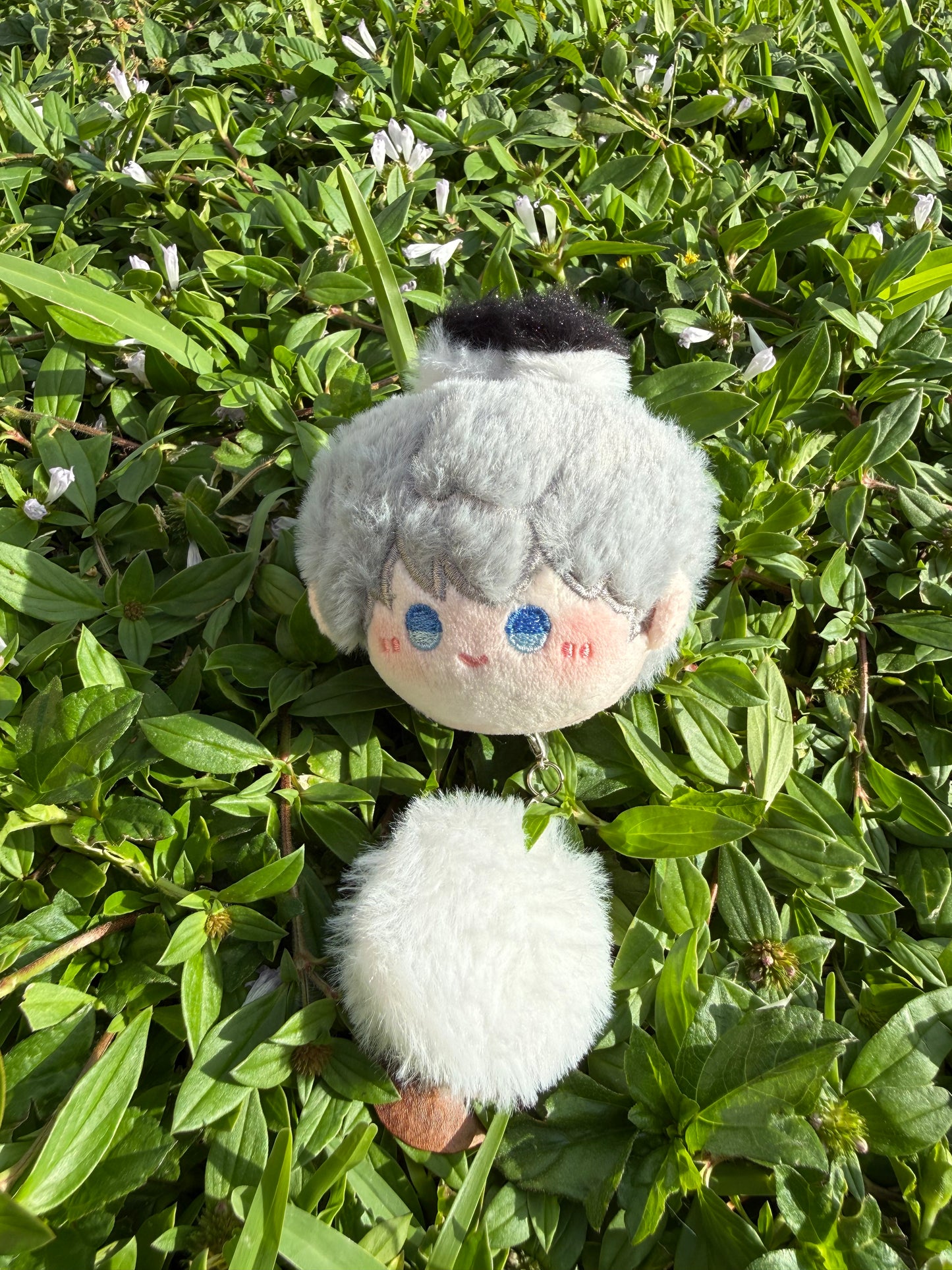 LAD Face Cat Keychain Plush