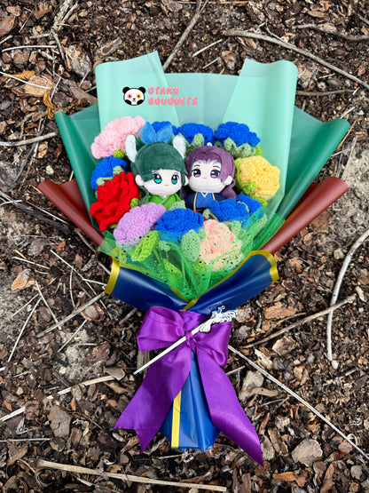 Apotecarie Anime Plushie Crochet Flower Bouquet