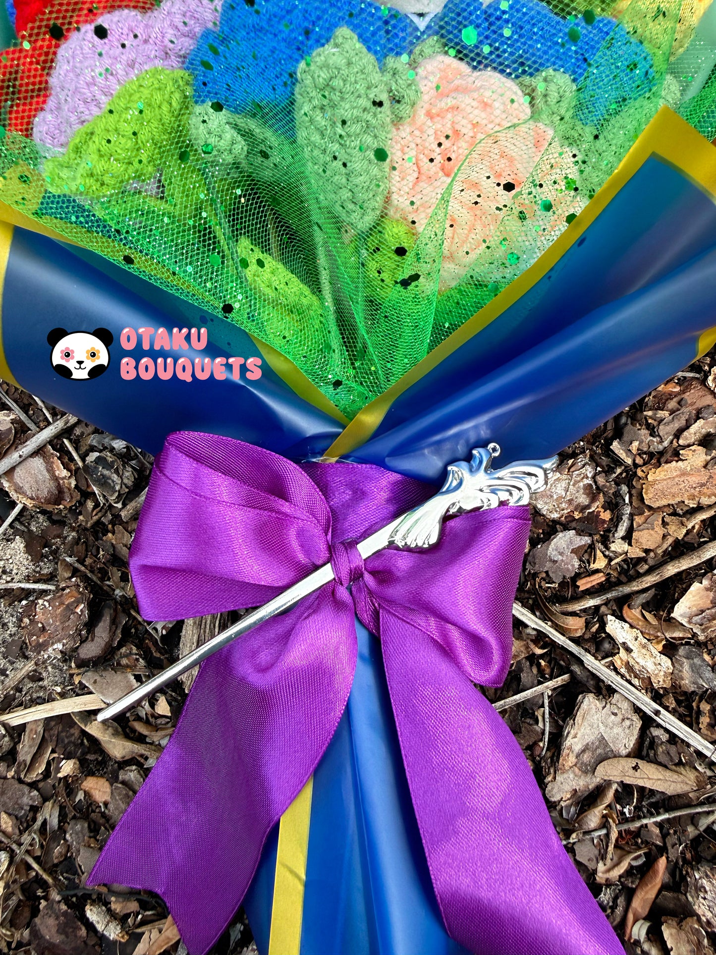 Apotecarie Anime Plushie Crochet Flower Bouquet