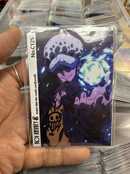 Trafalgar Law Traffy One Piece Anime Credit Card Sticker