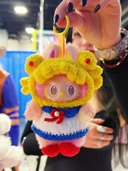 Sailor Moon Crochet Labubu Anime Costume Cosplay Clothes