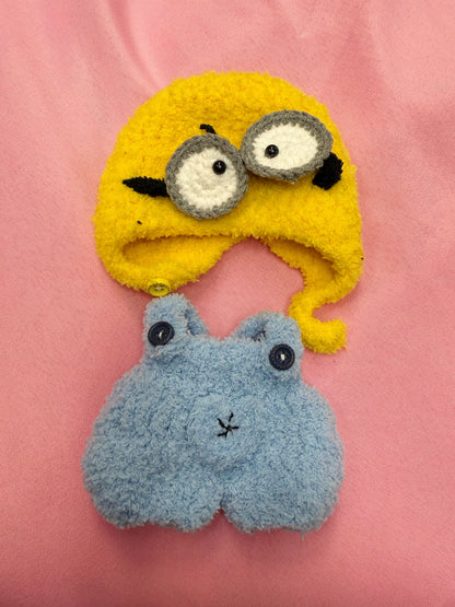 Minions Crochet Labubu Anime Costume Cosplay Clothes