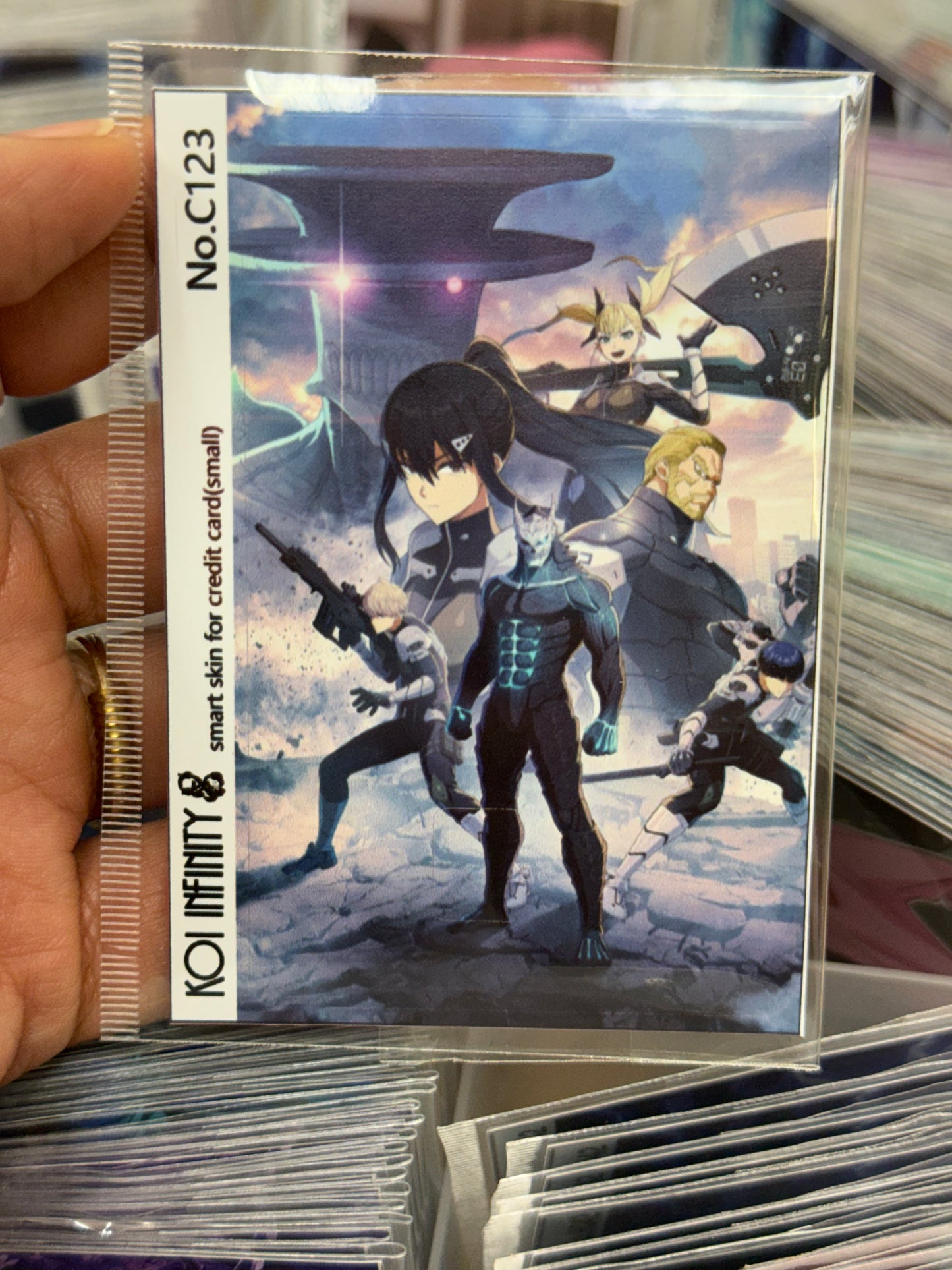 Kaju No. 8 Anime Credit Card Sticker