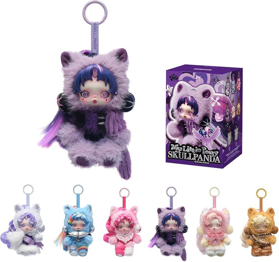 SKULLPANDA My Little Ponie Series Plush Doll Blind Box