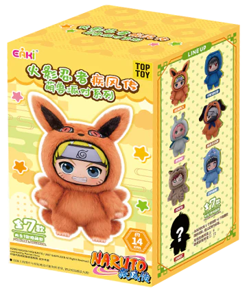Naruto Beast Party Plush Keychains Blind Box