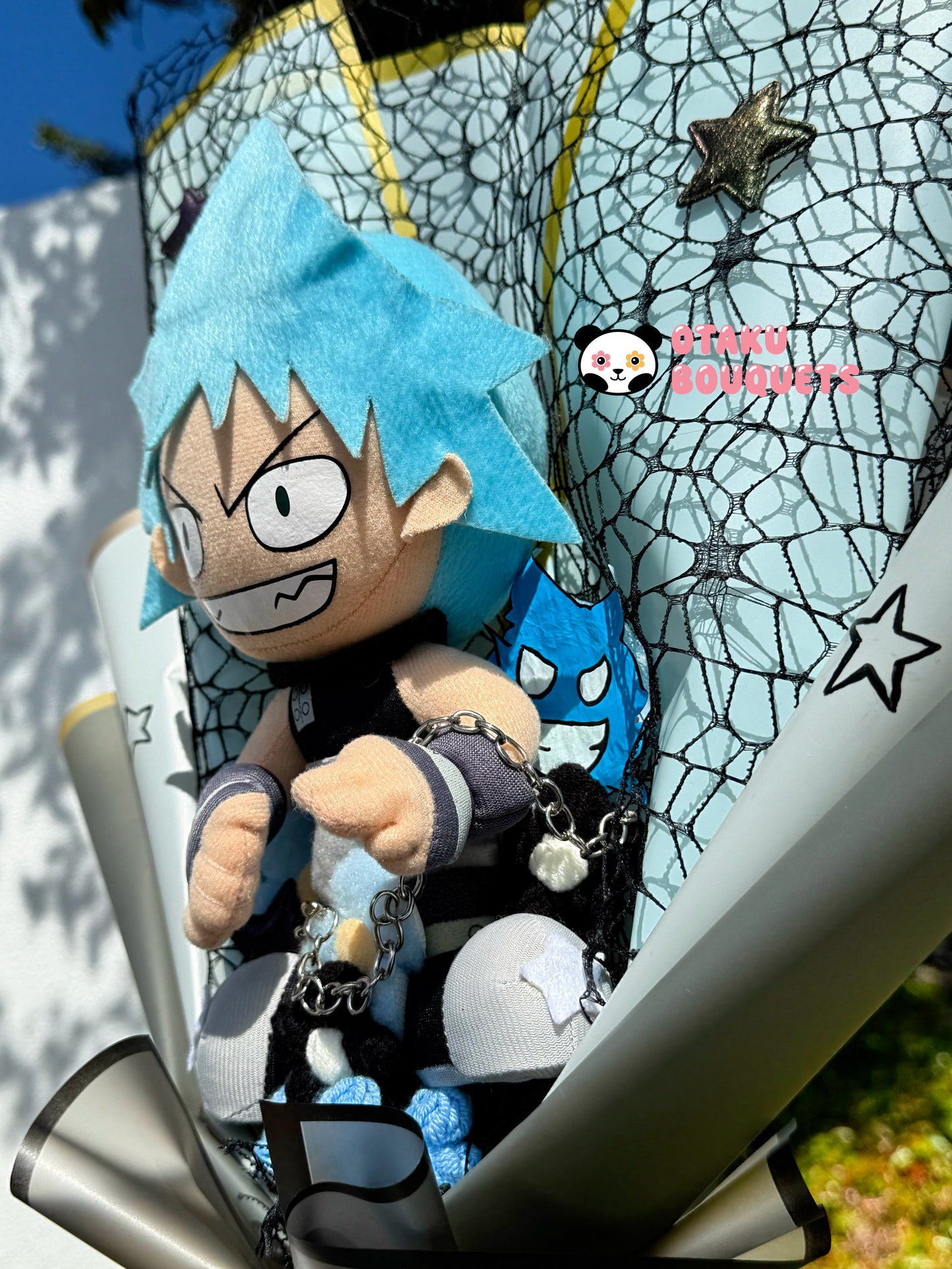 Soul Eat er Black Star Plush Anime Bouquet