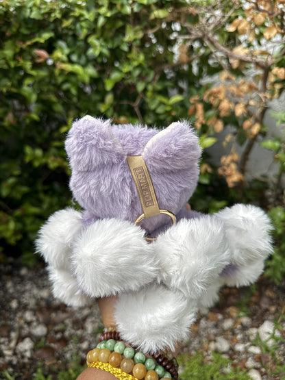 Lavender Custom Nine-tailed Handmade Fluffy Labubu