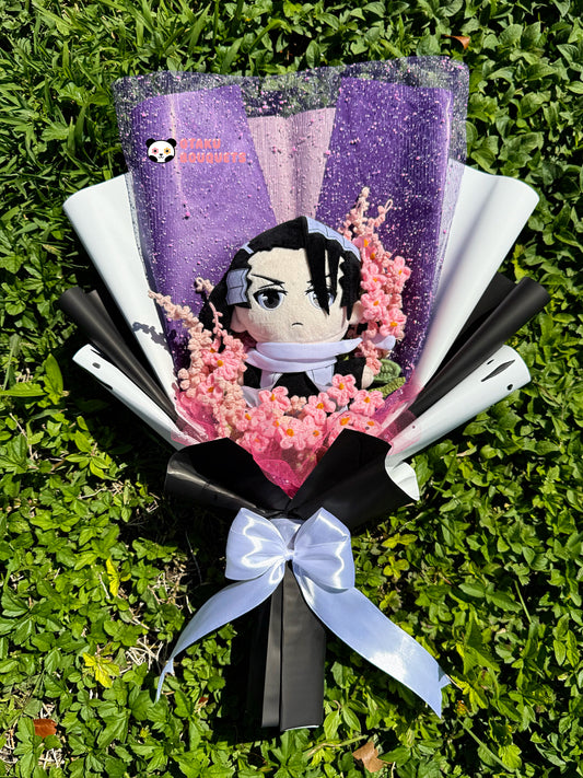 Biyakuga Blea ch Plush Anime Crochet flower Bouquet