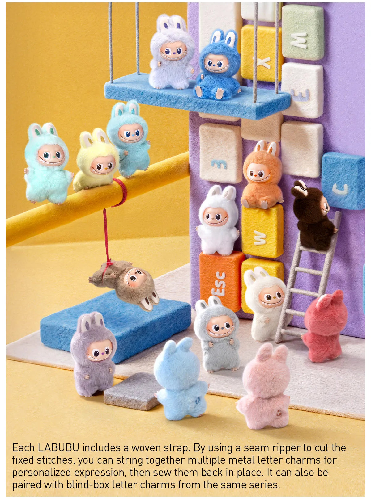 Pin for Love (N-Z) Labubu Blind Box