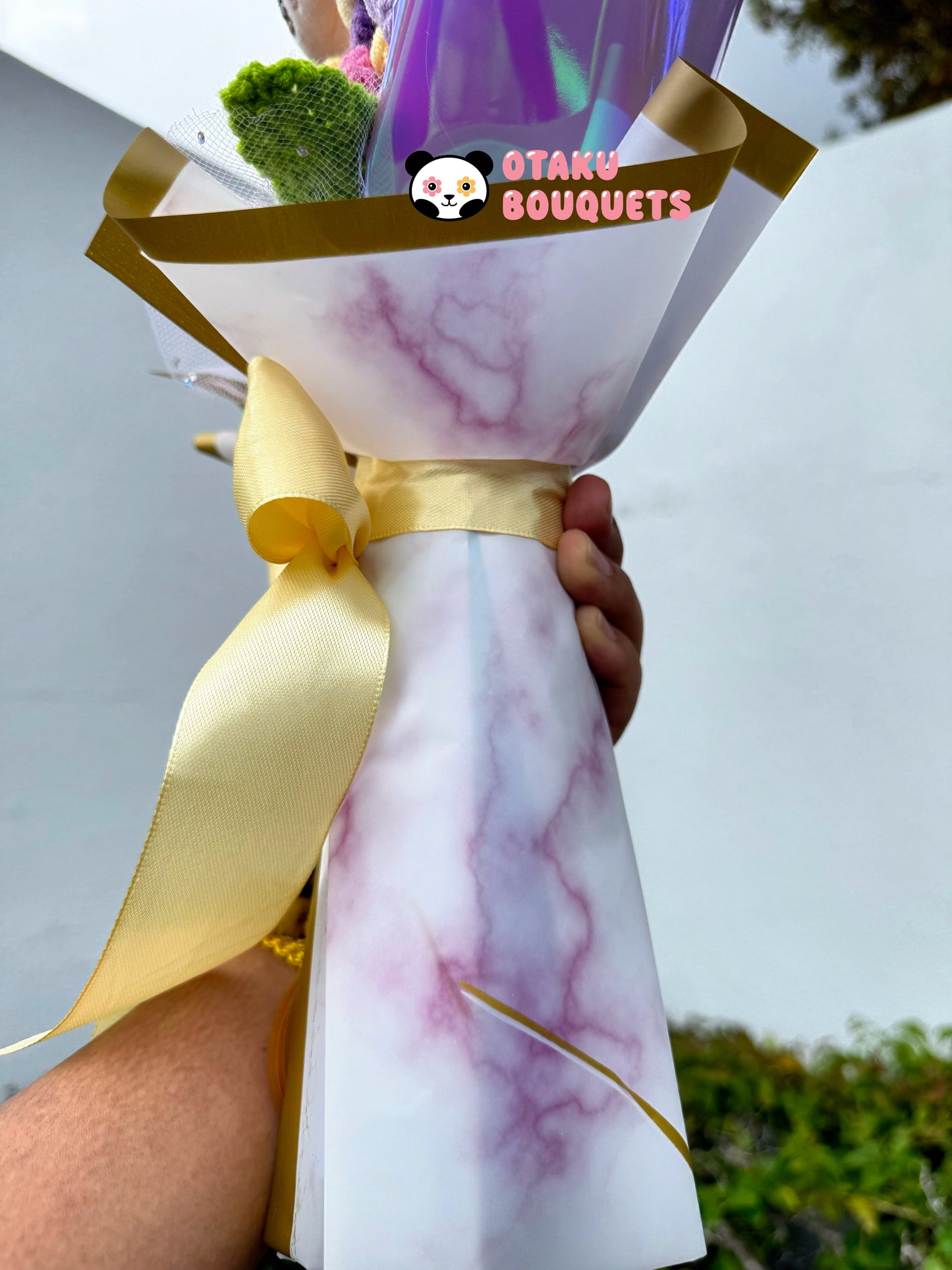 K pop Demon Slayers Huntrix Plushie Bouquet