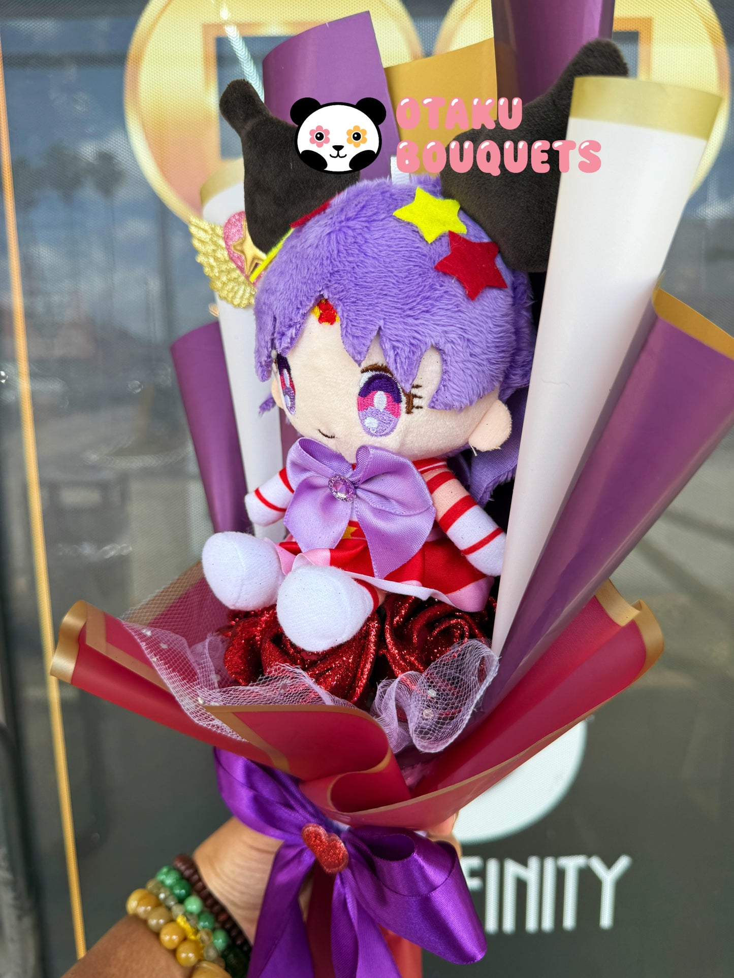 Sailor Mars Kuromi Plush Bouquet