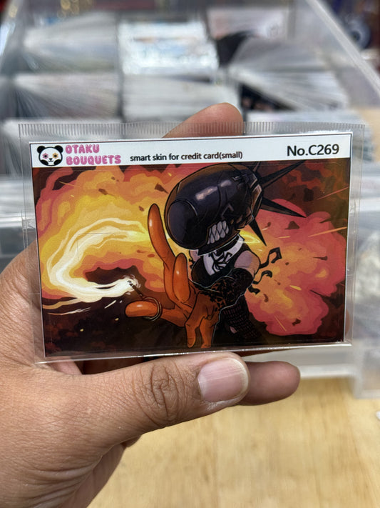 Reze “boom” Chainsaw Man Anime Credit Card Sticker