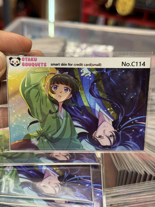 Apothecary Diary MaoMao and Ginshin Anime Credit Card Sticker
