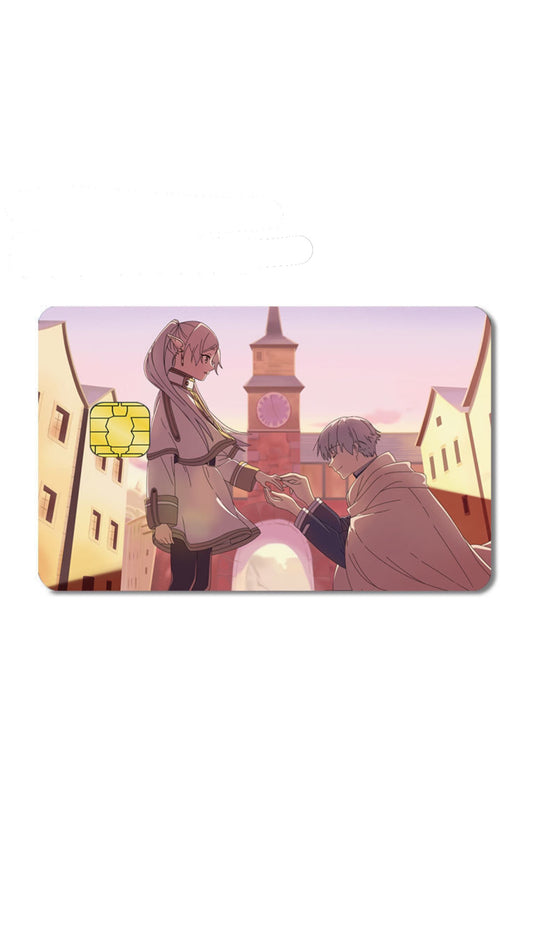 Free-ren and Hymmel Anime Credit Card Sticker