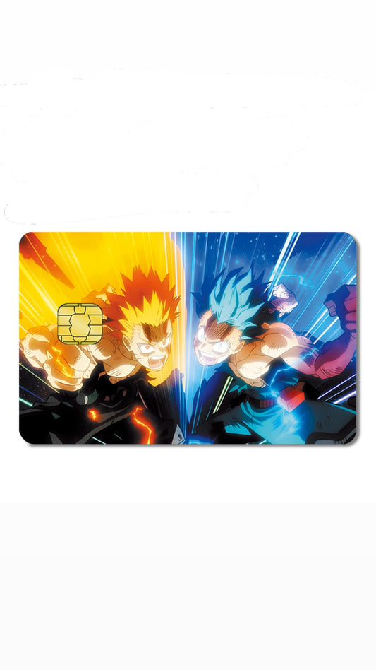 My Hero Academia Midori Anime Credit Card Sticker