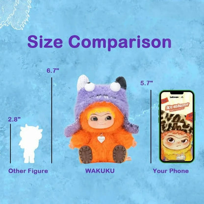 WAKUKU Fuzzy Trendy Fun Party Series Plush Blind Box