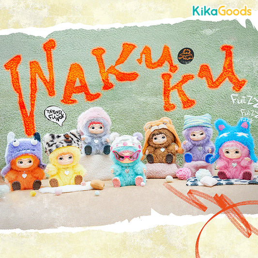 WAKUKU Fuzzy Trendy Fun Party Series Plush Blind Box