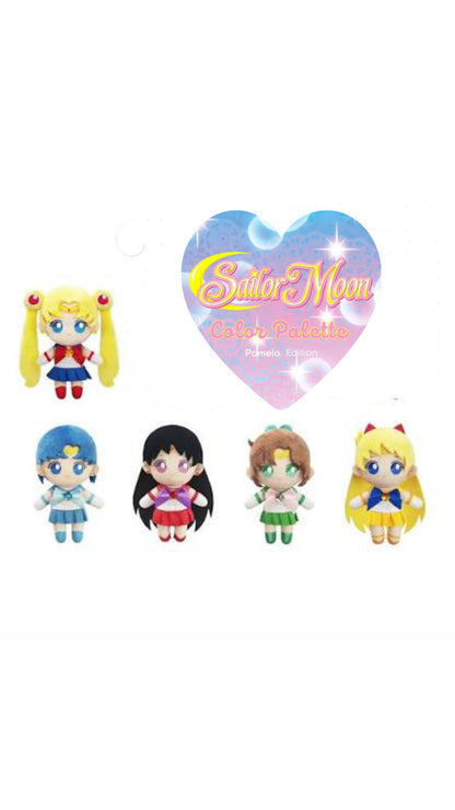 Magical Girl Scouts Senshi Warriors Anime Crochet Flowers Plush Bouquet