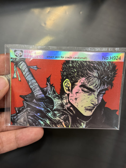Gutz Bersrk Holographic Anime Credit Card Sticker