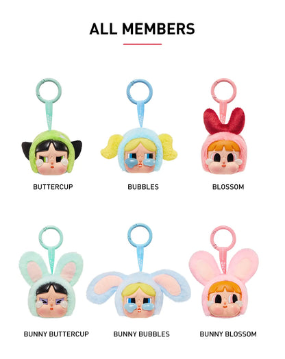 CRYBABY × Powerpuff Girls Series-Vinyl Face Plush Blind Box Series