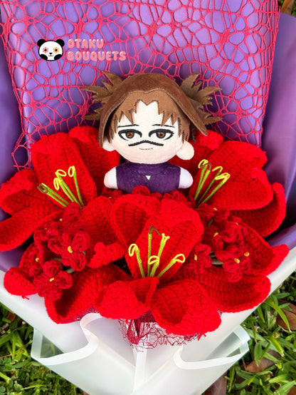 Chozo J.J.K Plushie Crochet Flower Bouquet