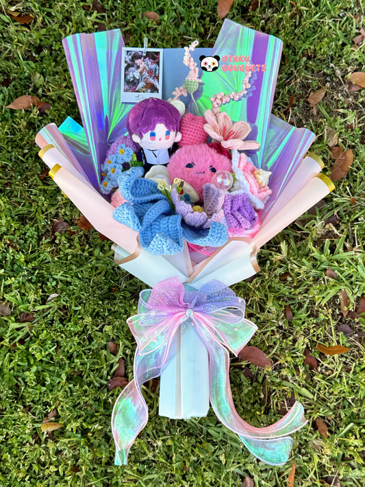 Rafayel Love and Deepspace LAD Plushie Crochet Bouquet