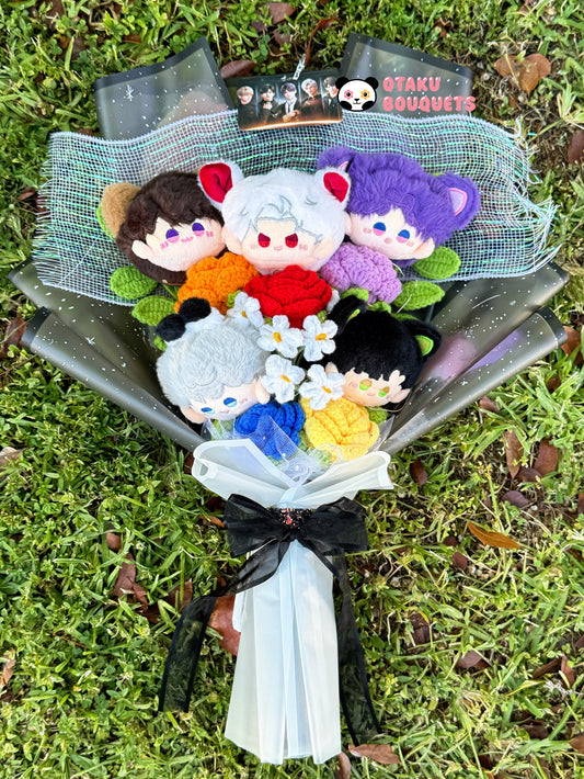 Love and Deepspace LAD Plushie Crochet Bouquet (Copy)