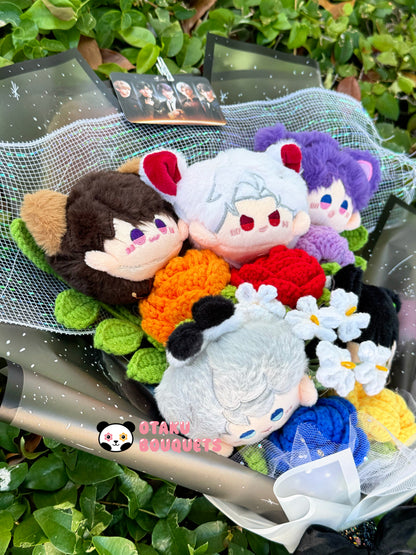 Love and Deepspace LAD Plushie Crochet Flower Bouquet