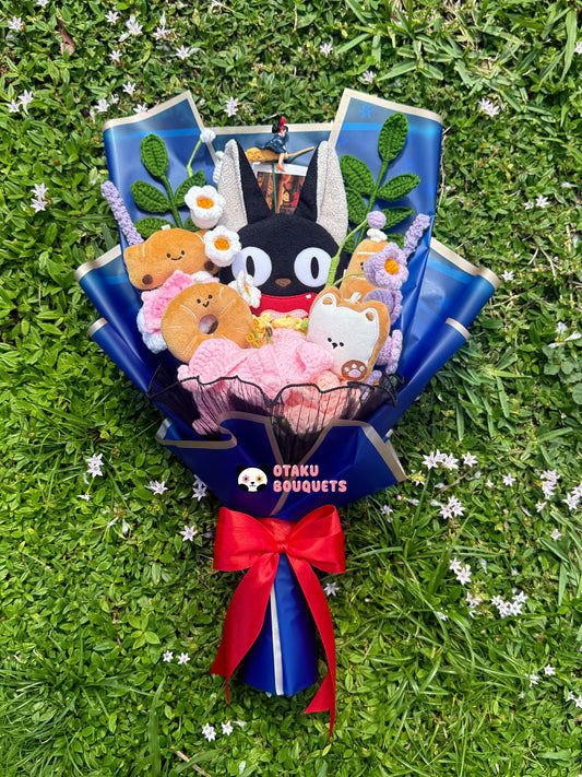 Kiqi Delivers Service Anime Plushie Bouquet