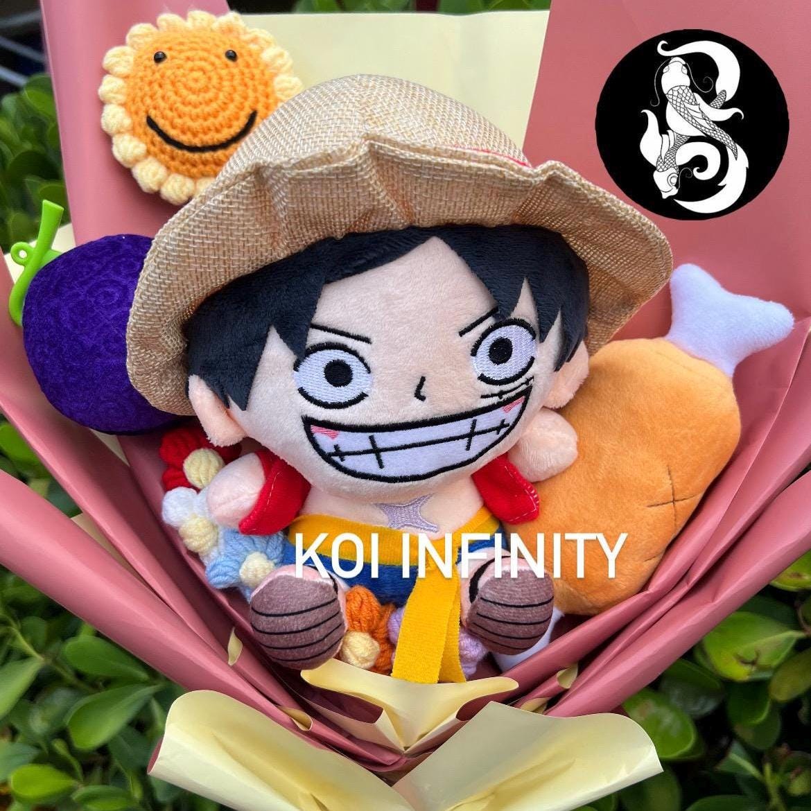 One Piece Luffy Plush Bouquet