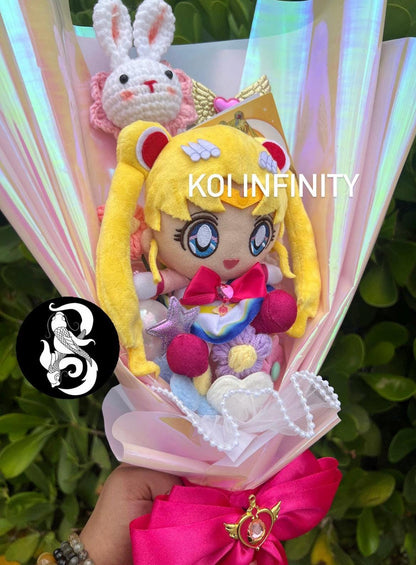 Sailor S Moon Plush Bouquet