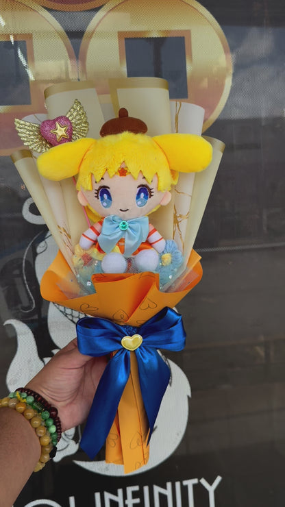 Sailor Venus Pompompurin Sanrio Plush Bouquet