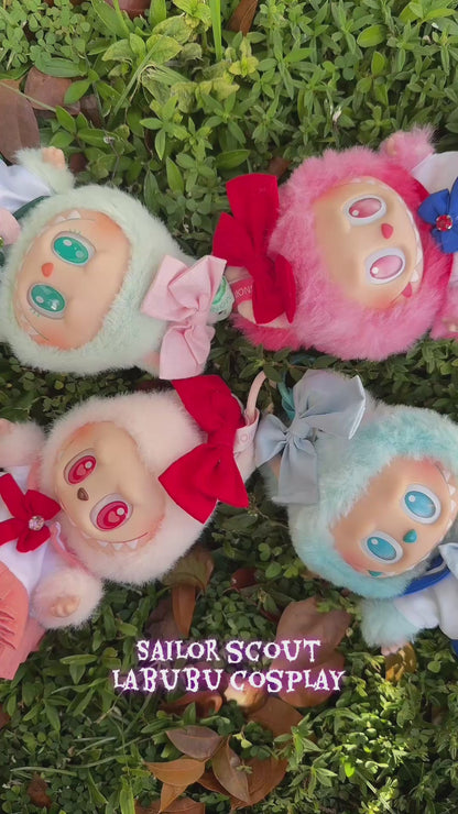 Magical Girl Doll Anime Costume Cosplay Sailor Clothes 17cm