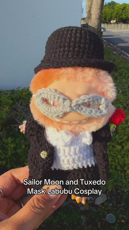 Magical Moon Princess Crochet 17cm Anime Costume Cosplay Clothes