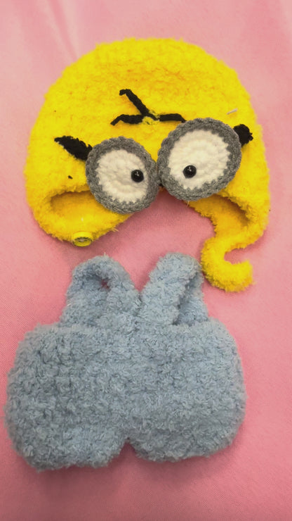 Minions Crochet Labubu Anime Costume Cosplay Clothes